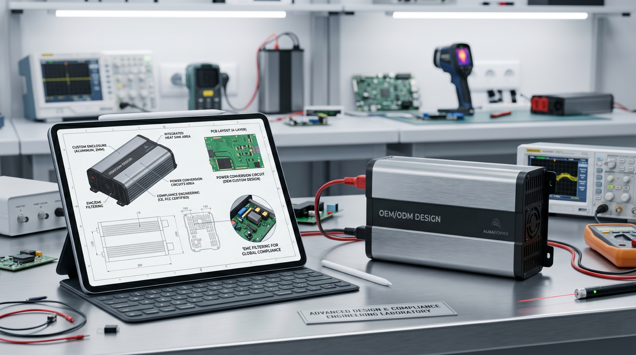OEM ODM custom car inverter design and compliance engineering process