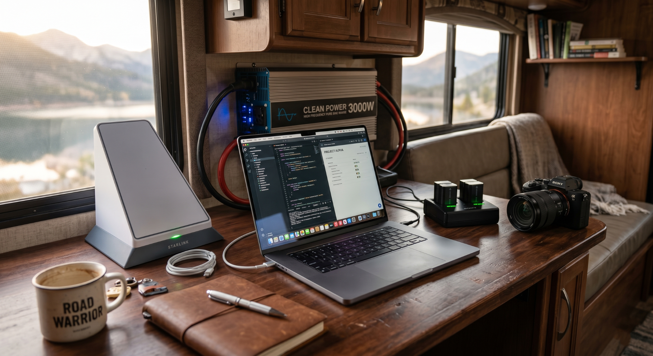 Running sensitive tech and communication gear safely on a high frequency inverter