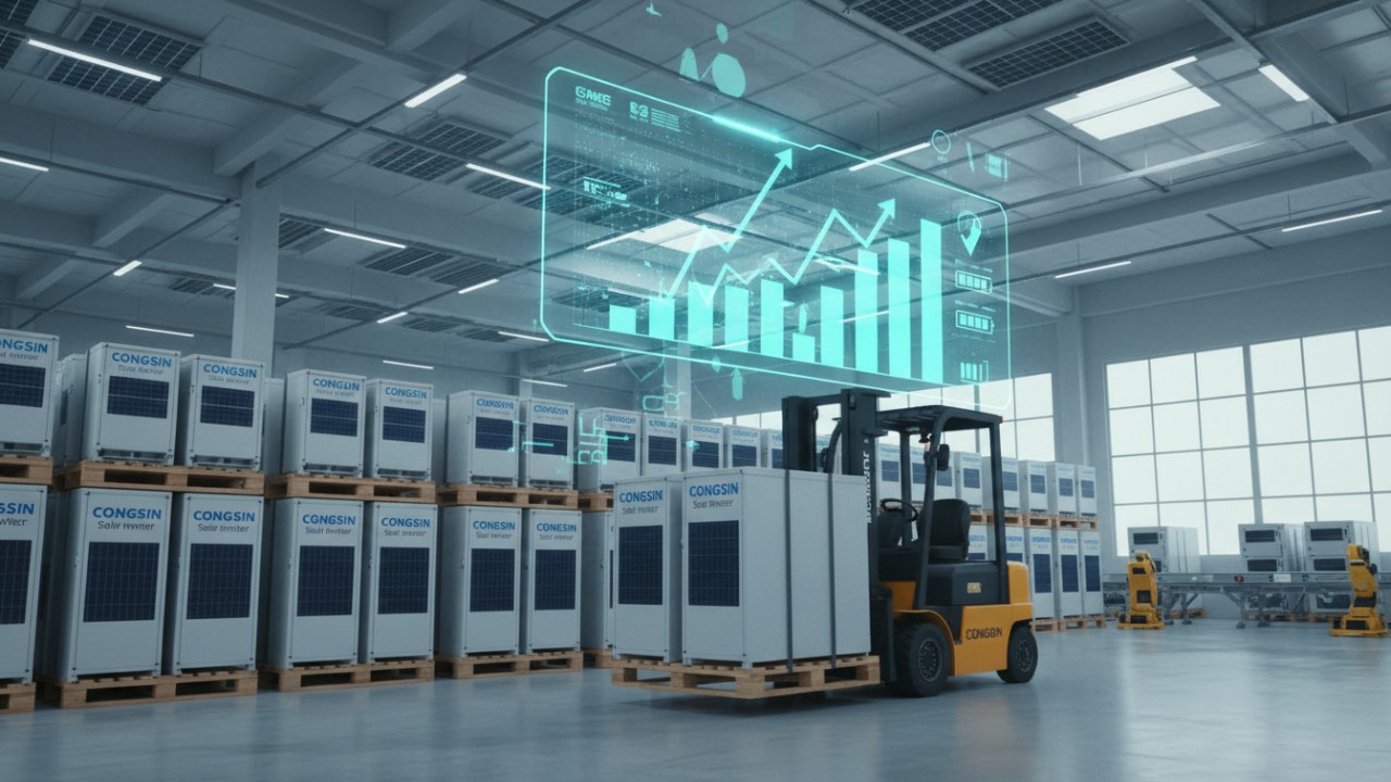 Solar supply chain and distribution strategies for high margin solar inverters