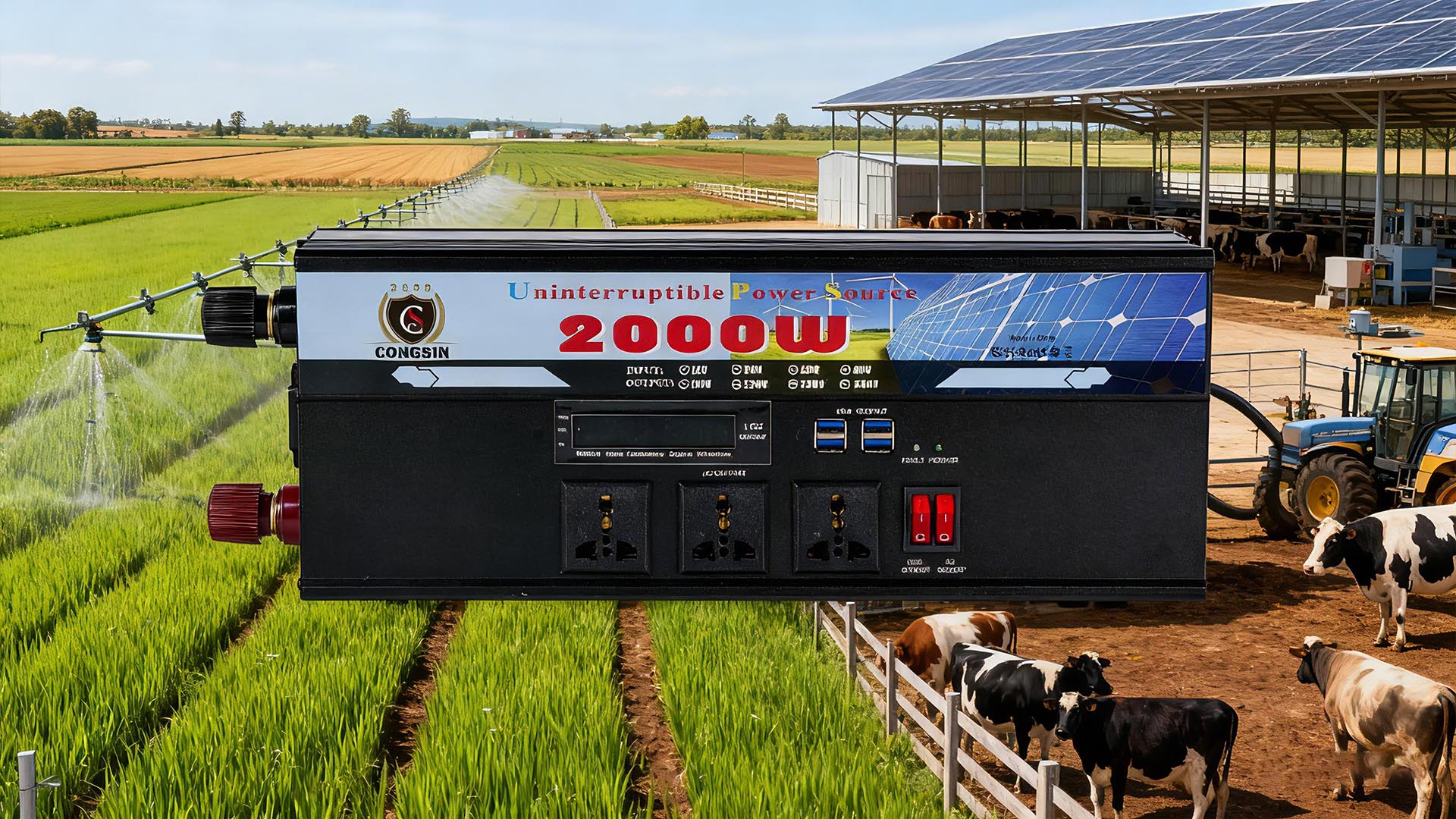 Solutions Solar Inverter for Farm - Congsin