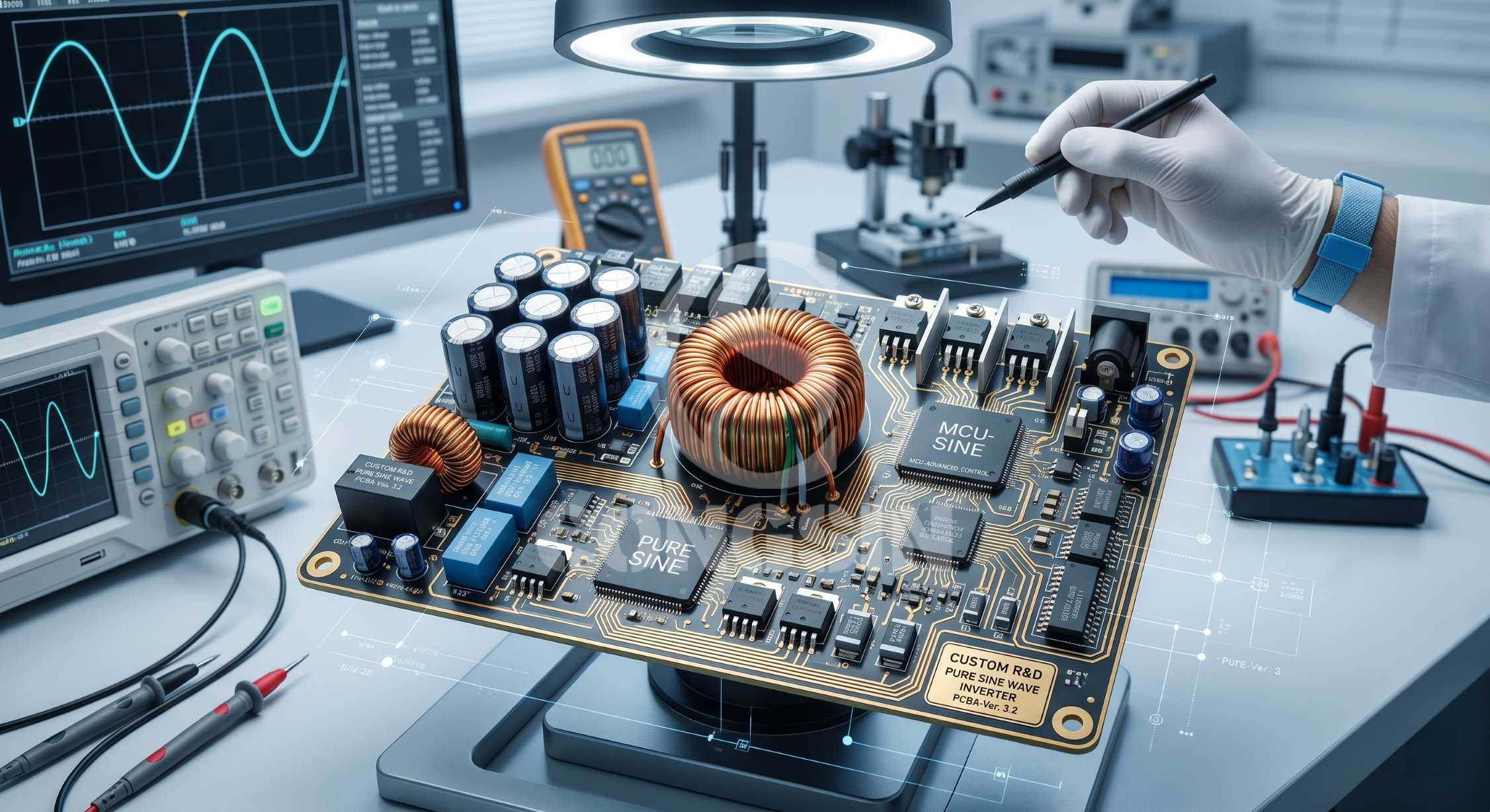 Upgraded OEM inverter circuit board for custom manufacturing Upgraded OEM inverter circuit board for custom manufacturing