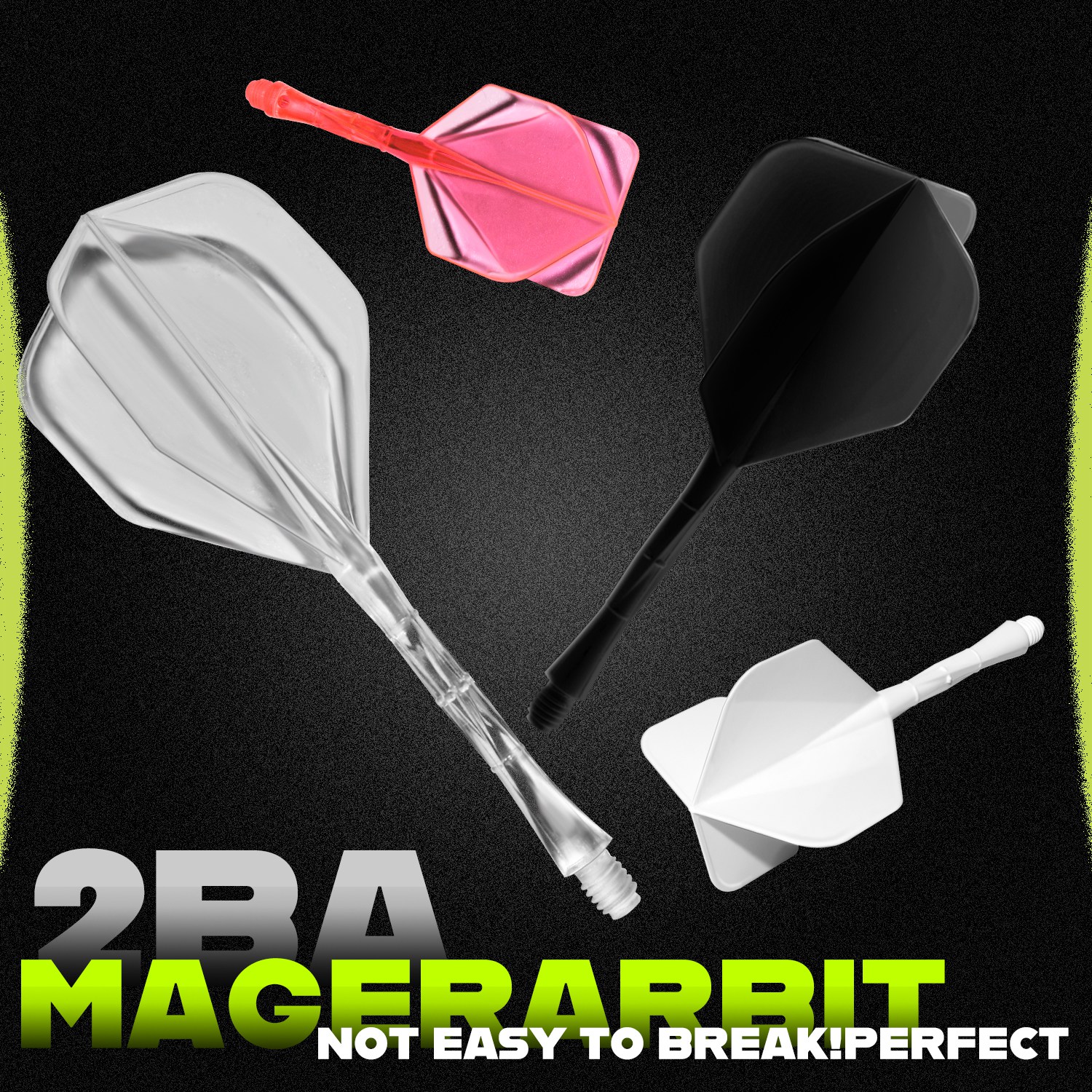 2ba darts flight material detail