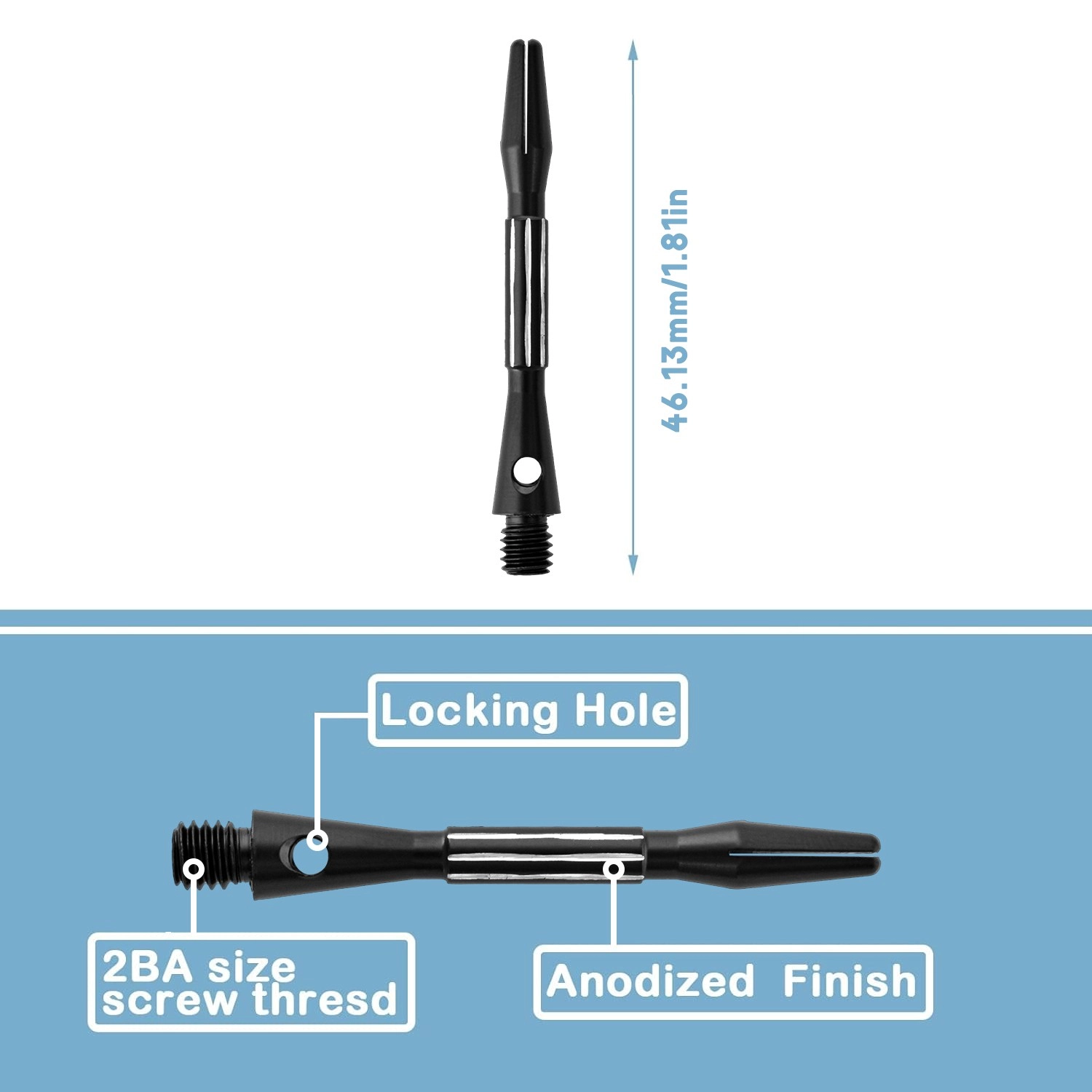 Aluminum Dart Shafts