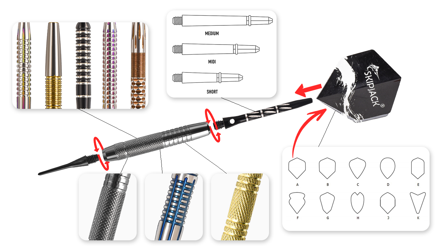 best rated soft tip darts