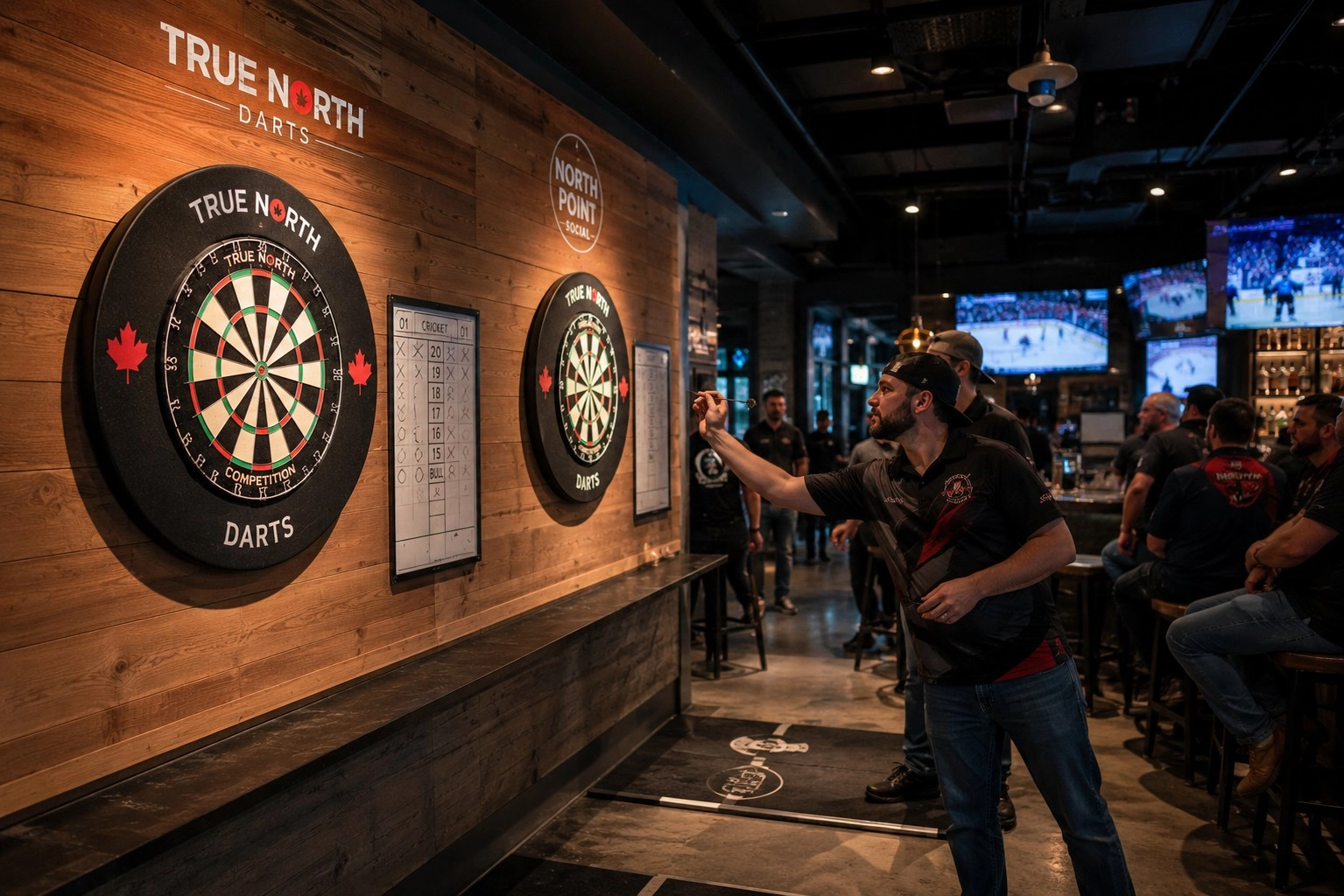 commercial dartboard project
