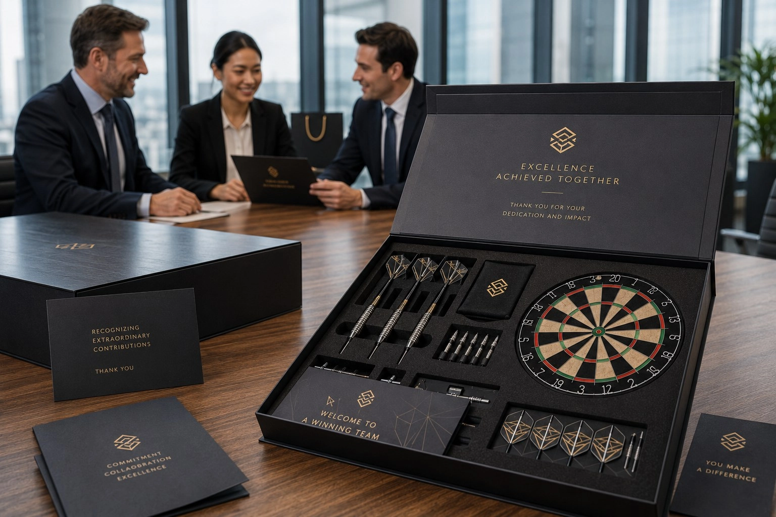 custom dart gift set