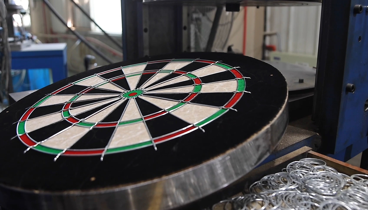 custom dartboard production