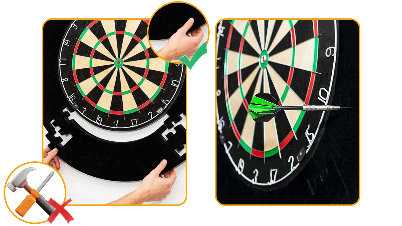 custom dartboard surround