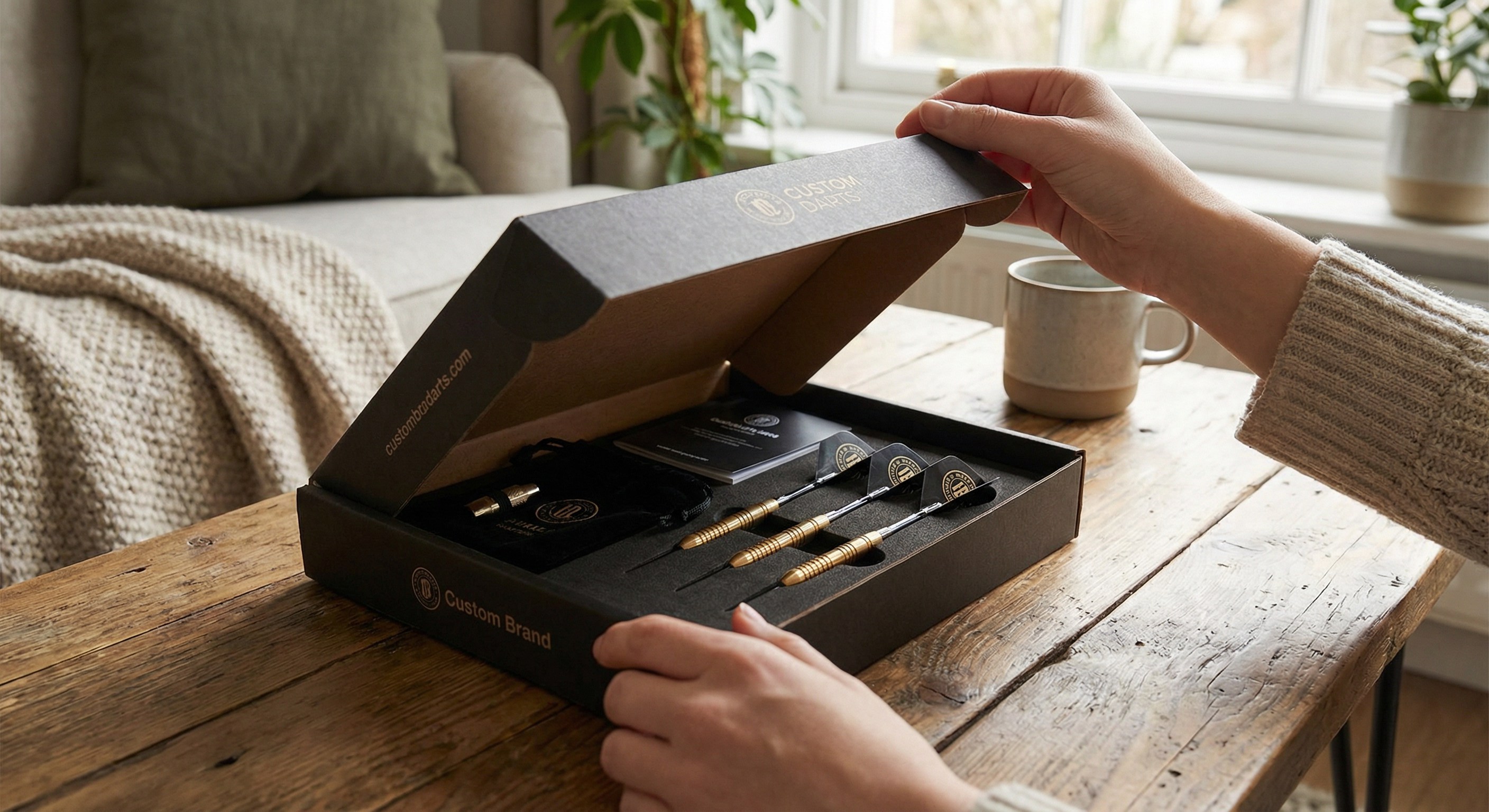 custom darts branding