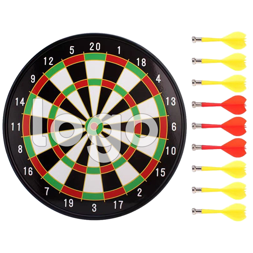 Custom magnetic dart board