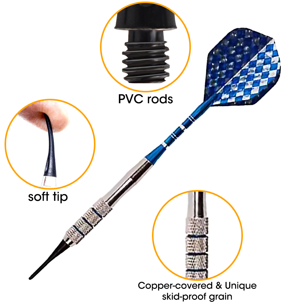 Customizable Soft Tip Dart Sets