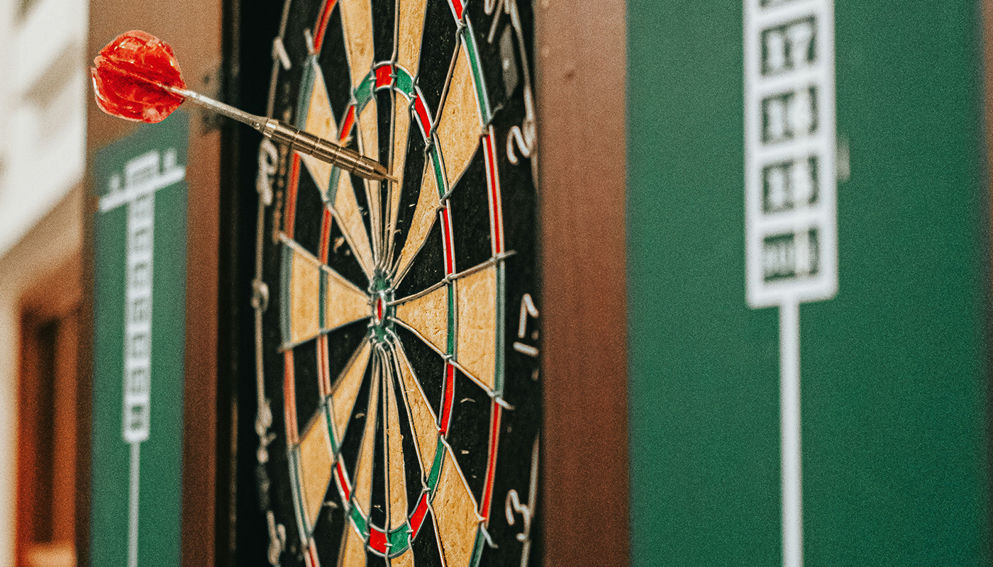Dart board