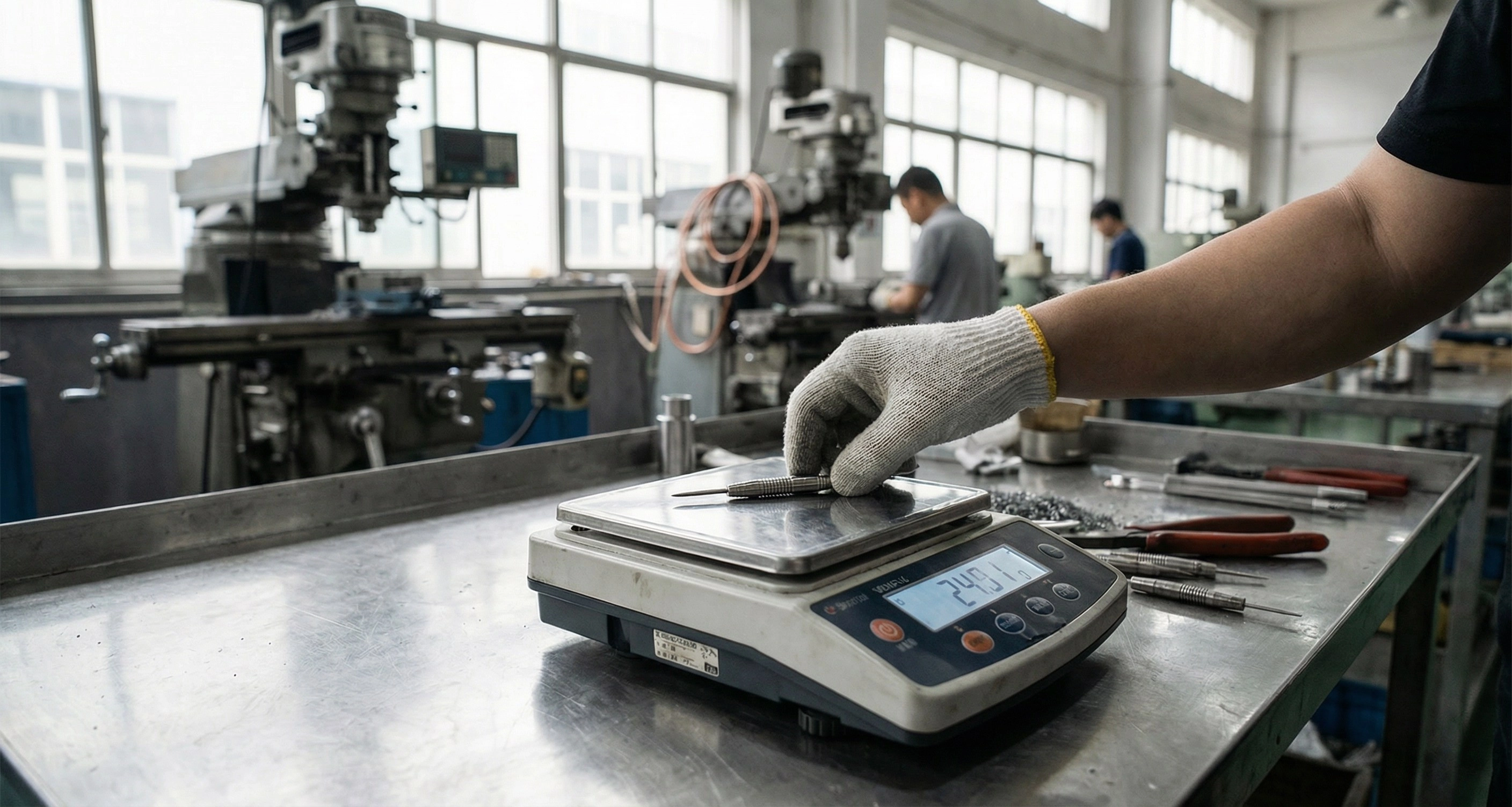 dart-manufacturer-quality-control-weight-inspection