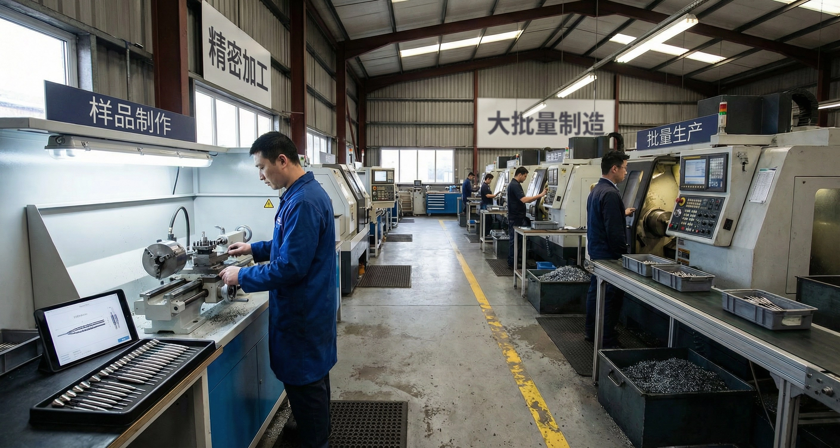 dart-sample-vs-bulk-production-factory