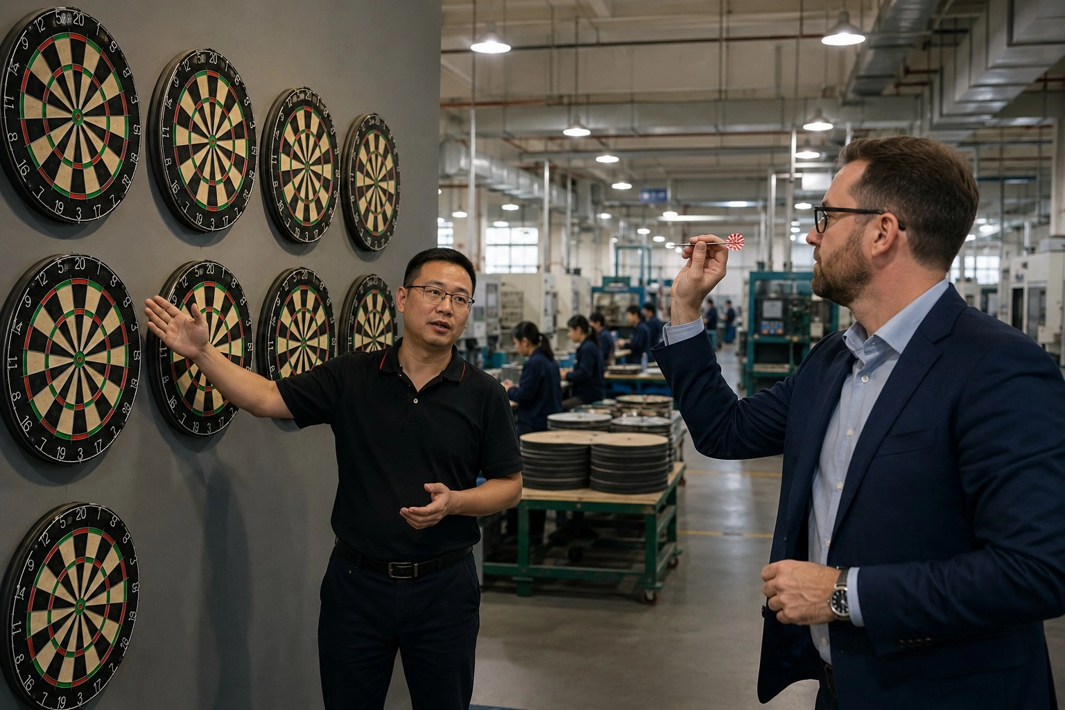 dartboard factory