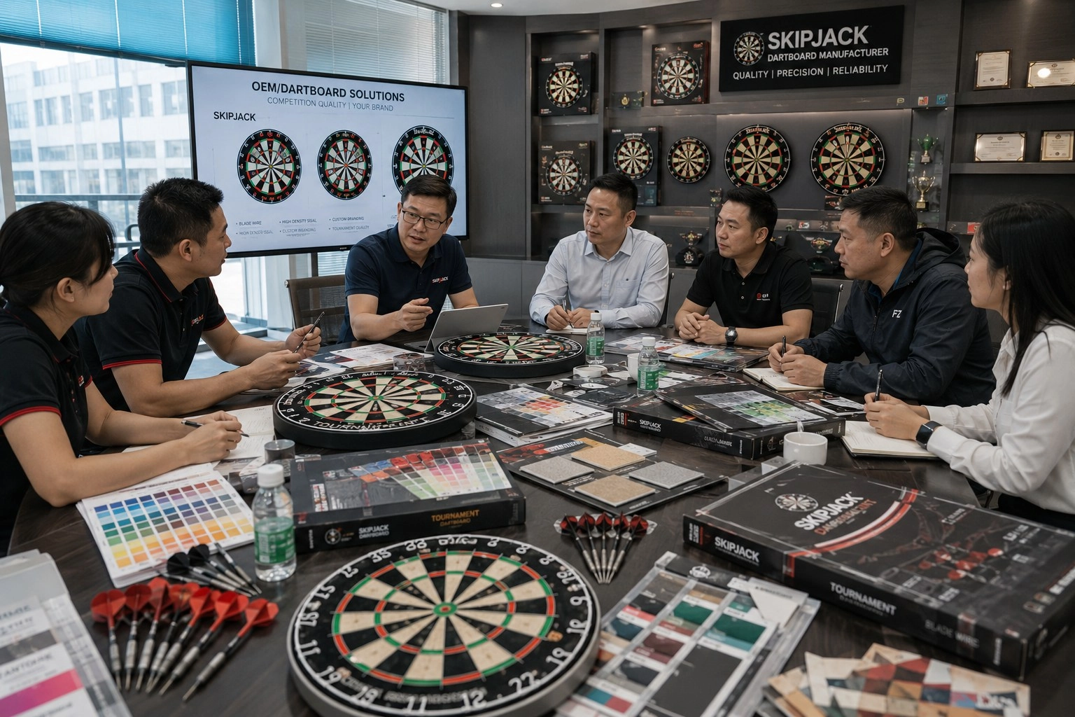 Dartboard Manufacturing