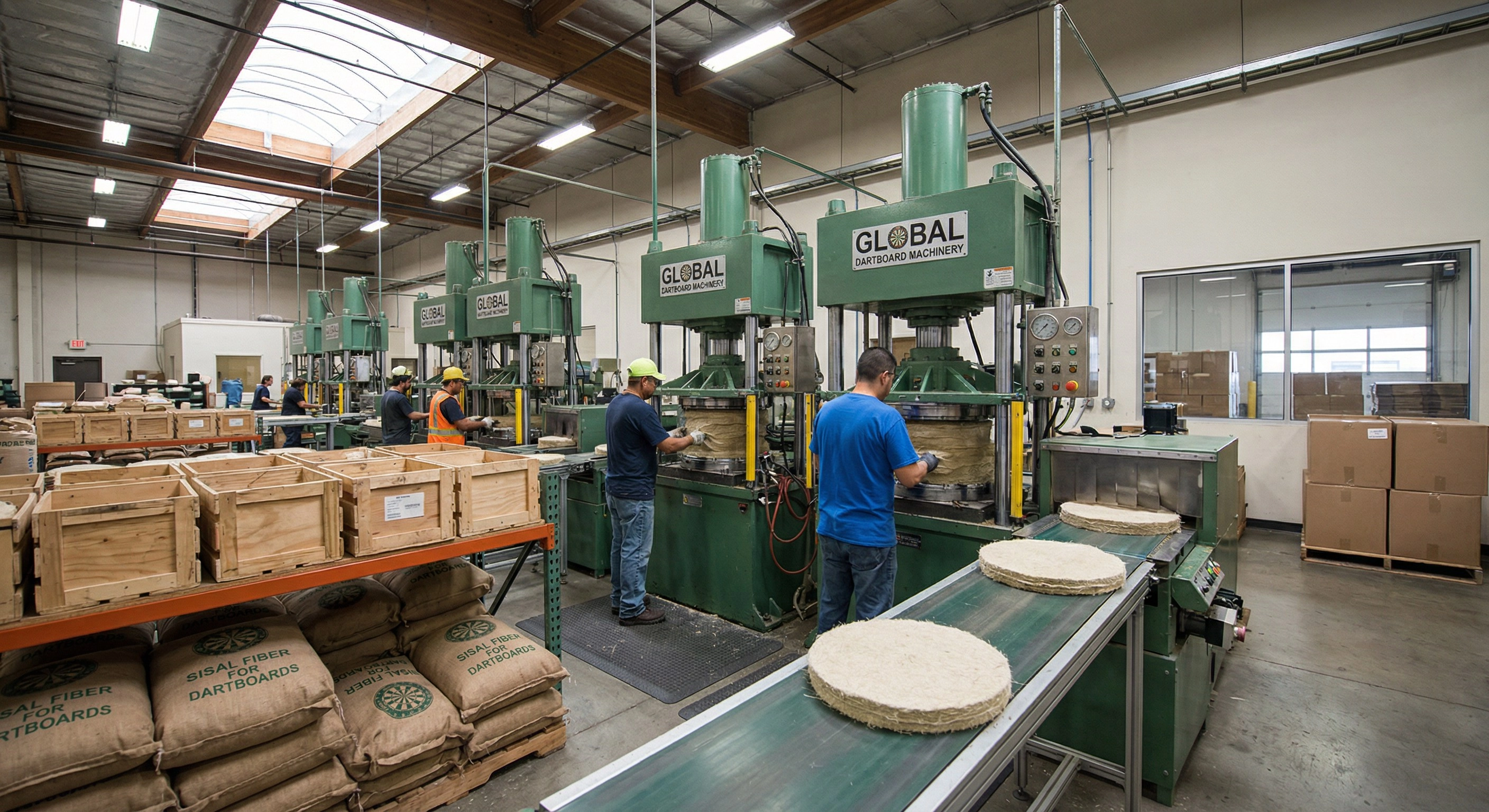 Dartboard Manufacturing