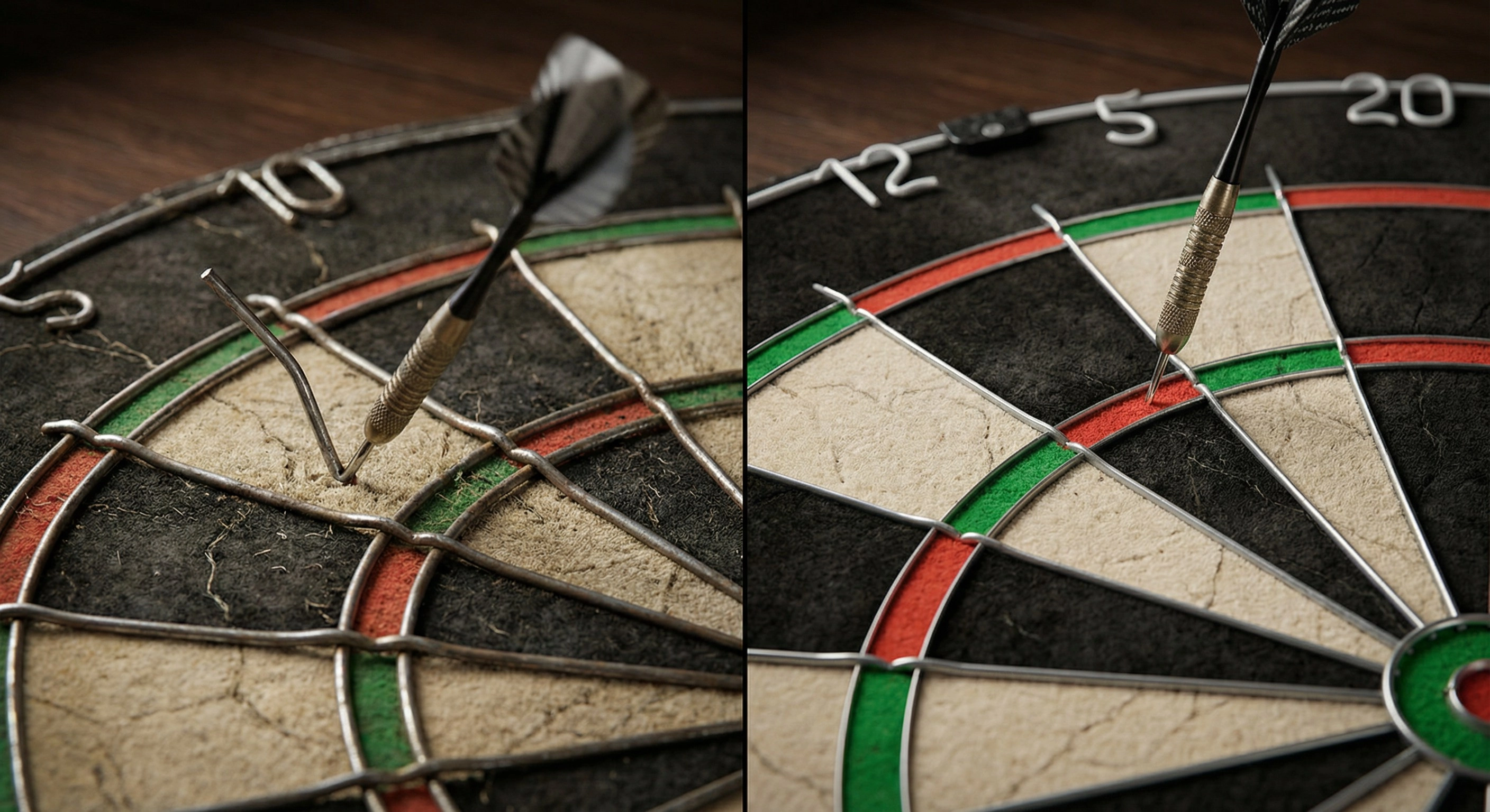 dartboard wire system