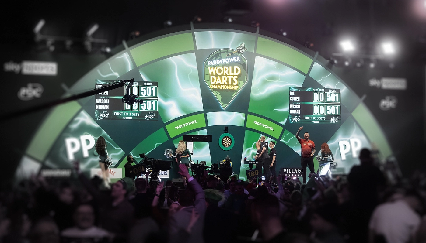 Darts competition