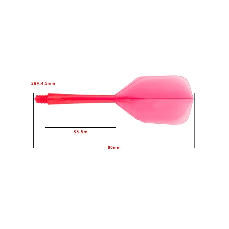 darts flight size