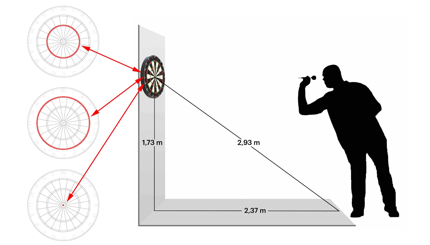 darts game case