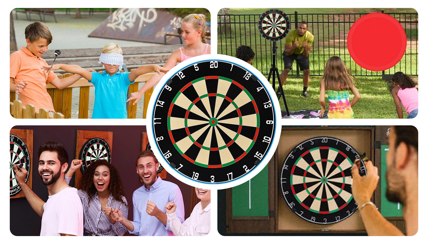 Darts playing method