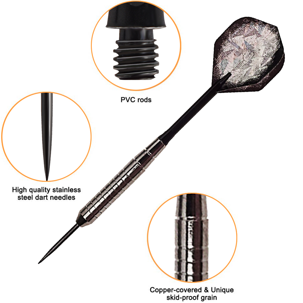 Export quality steel tip darts for USA
