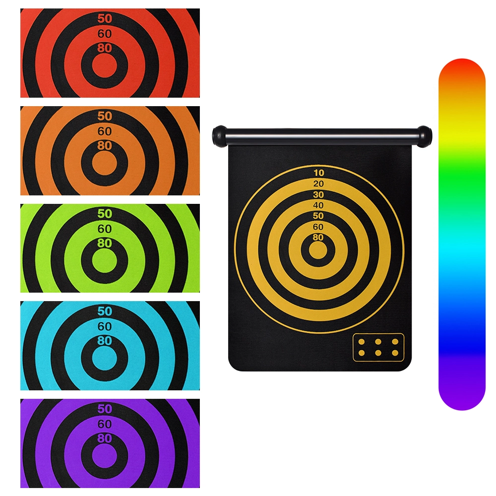 Magnetic dart board color