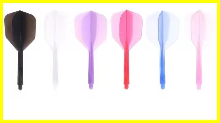 Plastic-dart-flight Plastic dart flight
