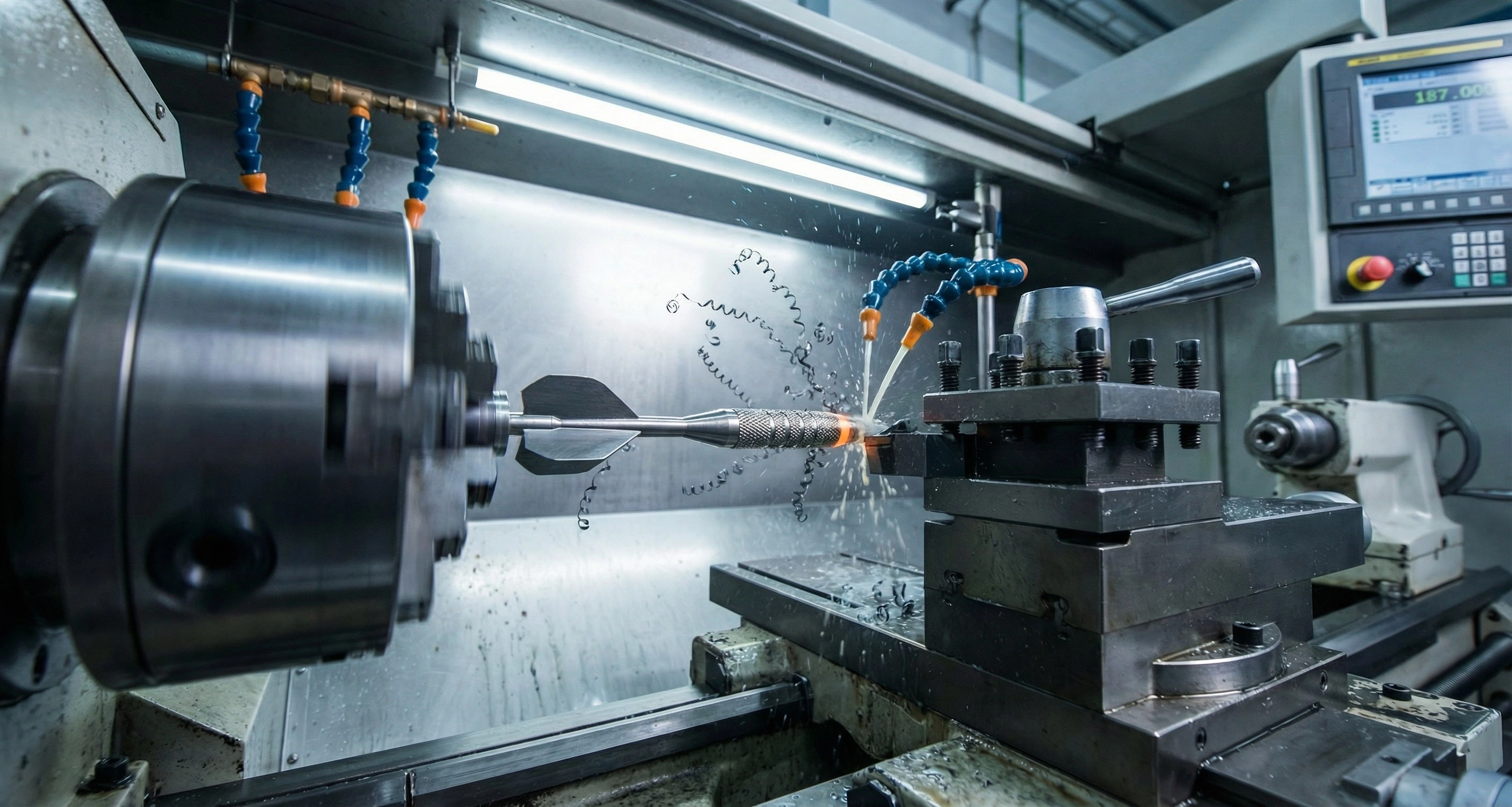precision dart machining