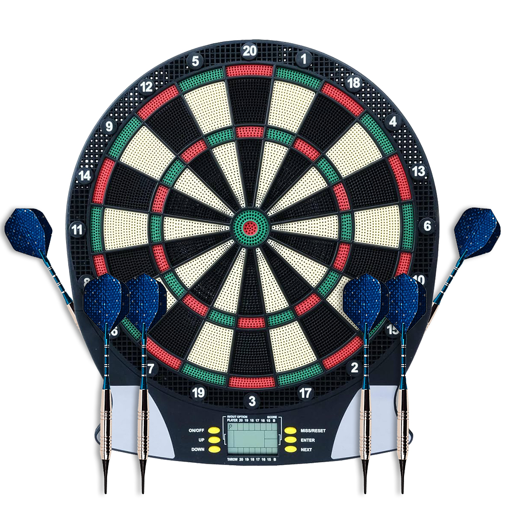 Professional soft tip darts for electronic dartboard
