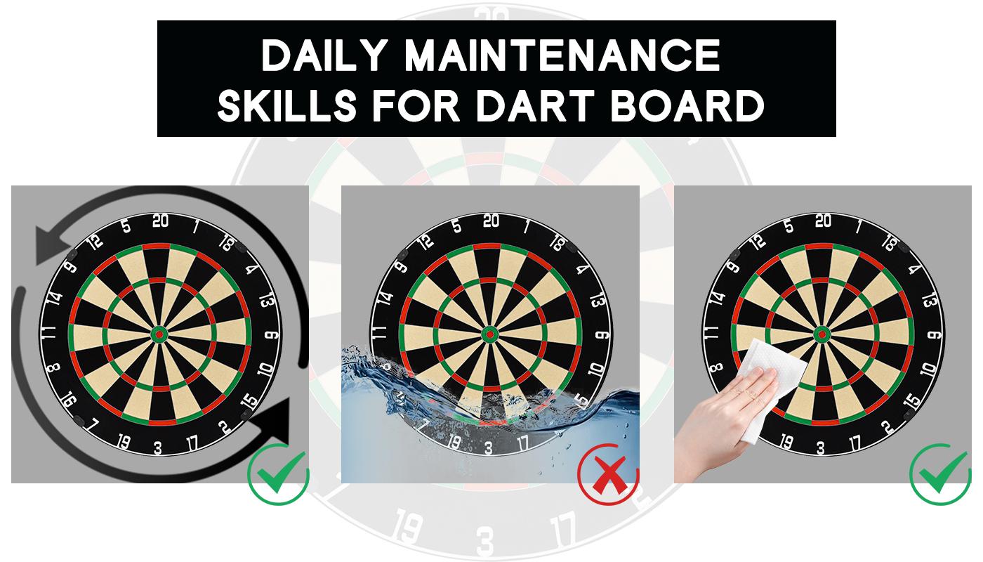 Sisal dart board