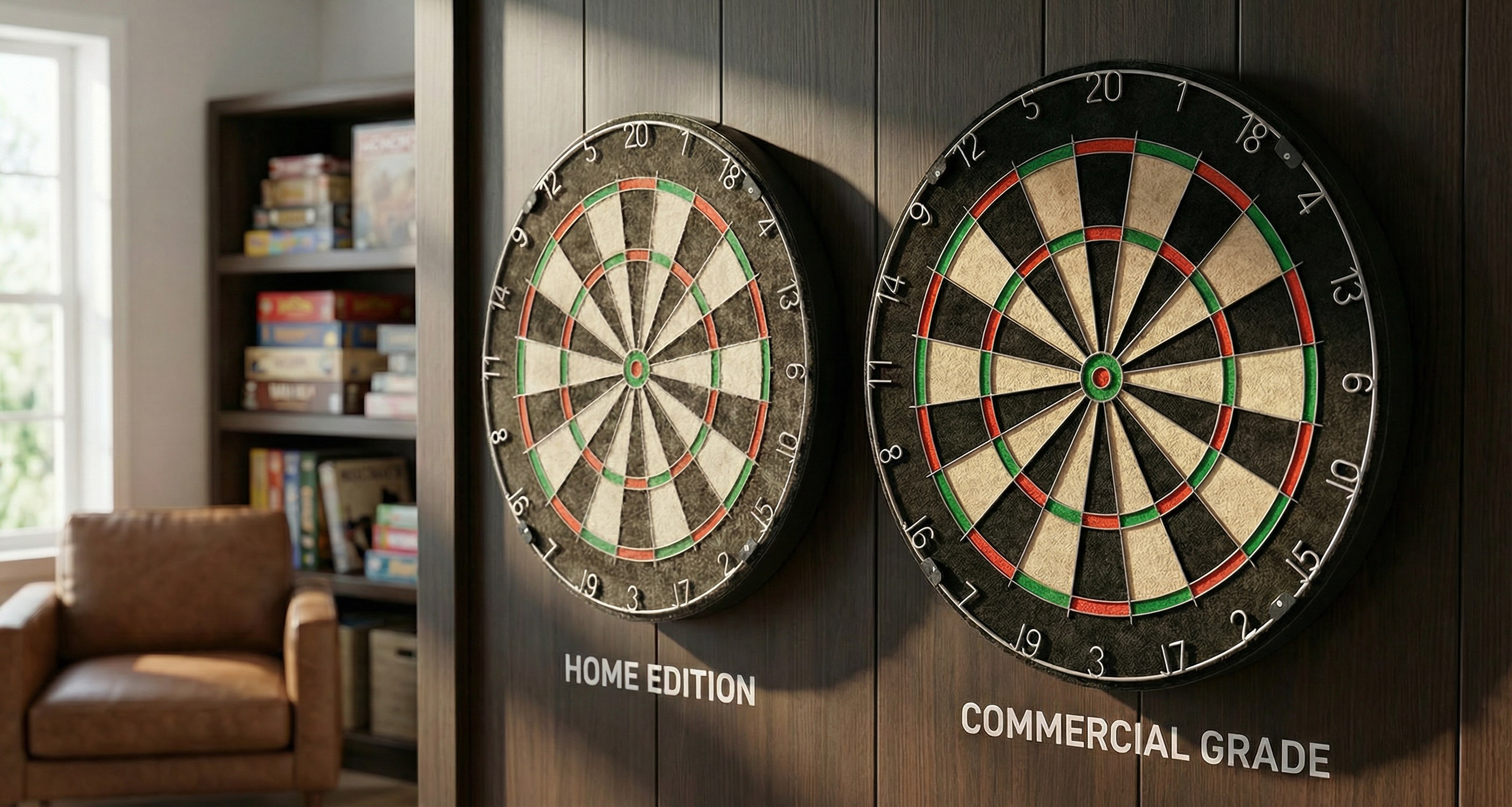 Sisal dartboard fiber density home commercial