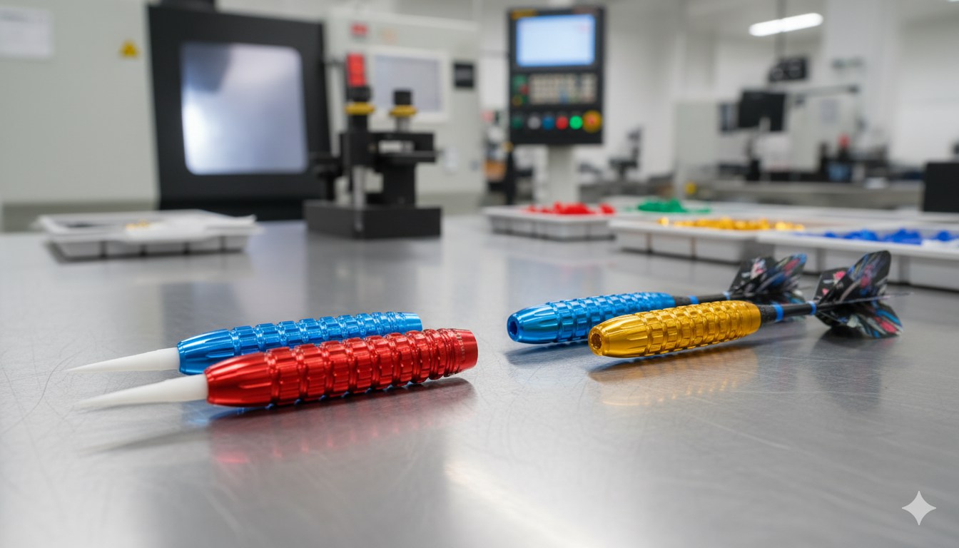 Soft Tip Dart Factory Close-Up