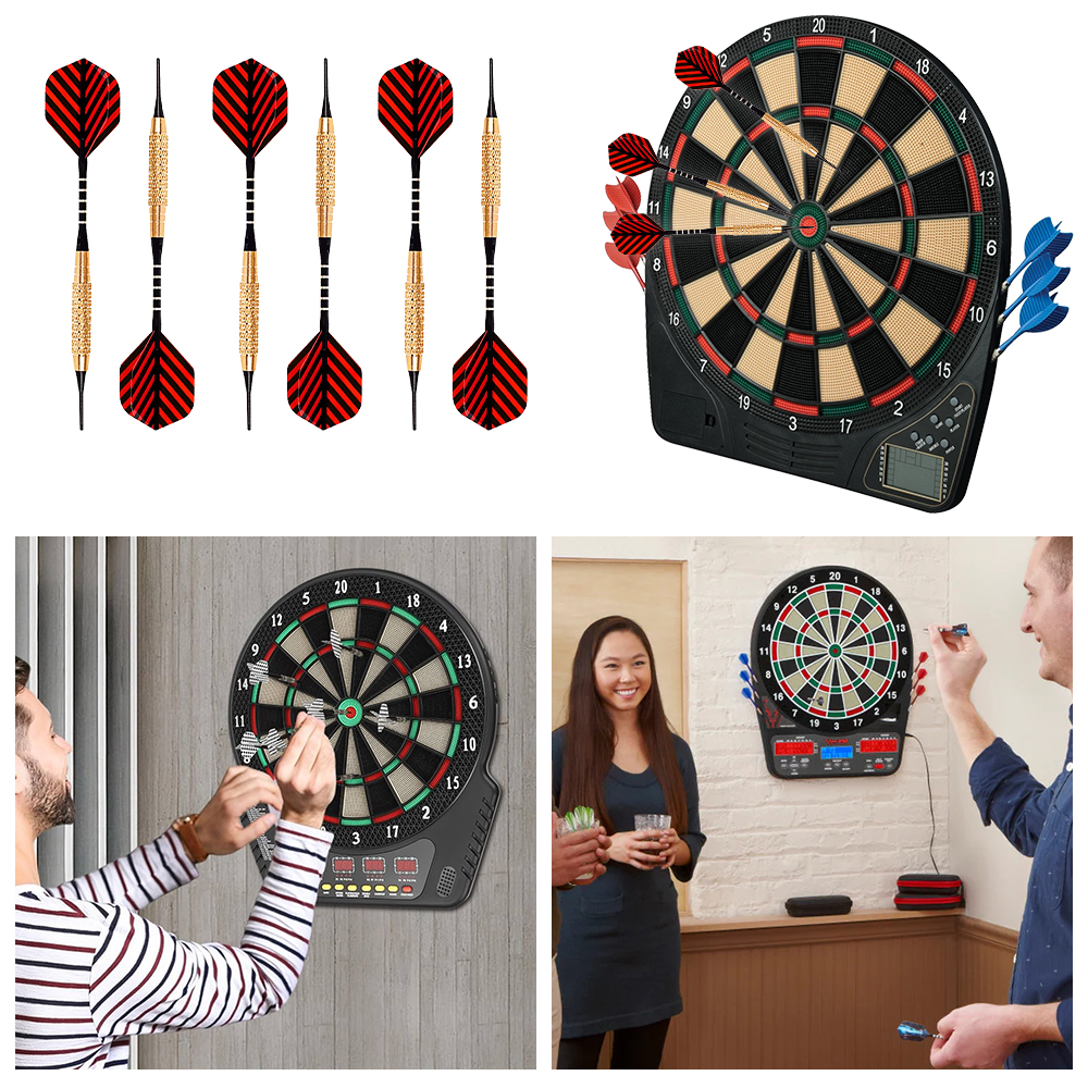 Soft tip darts for family entertainment