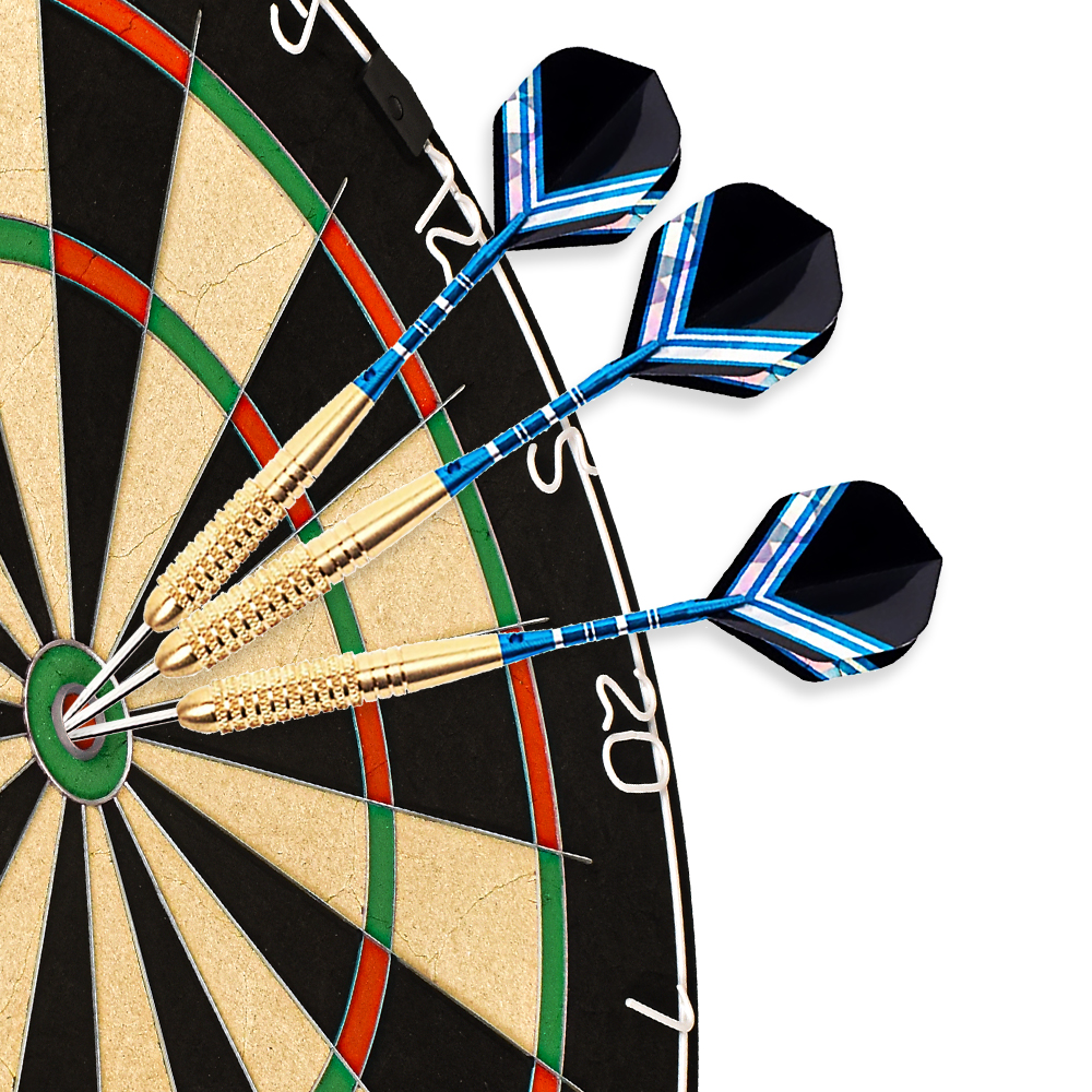 Steel tip darts for experienced players