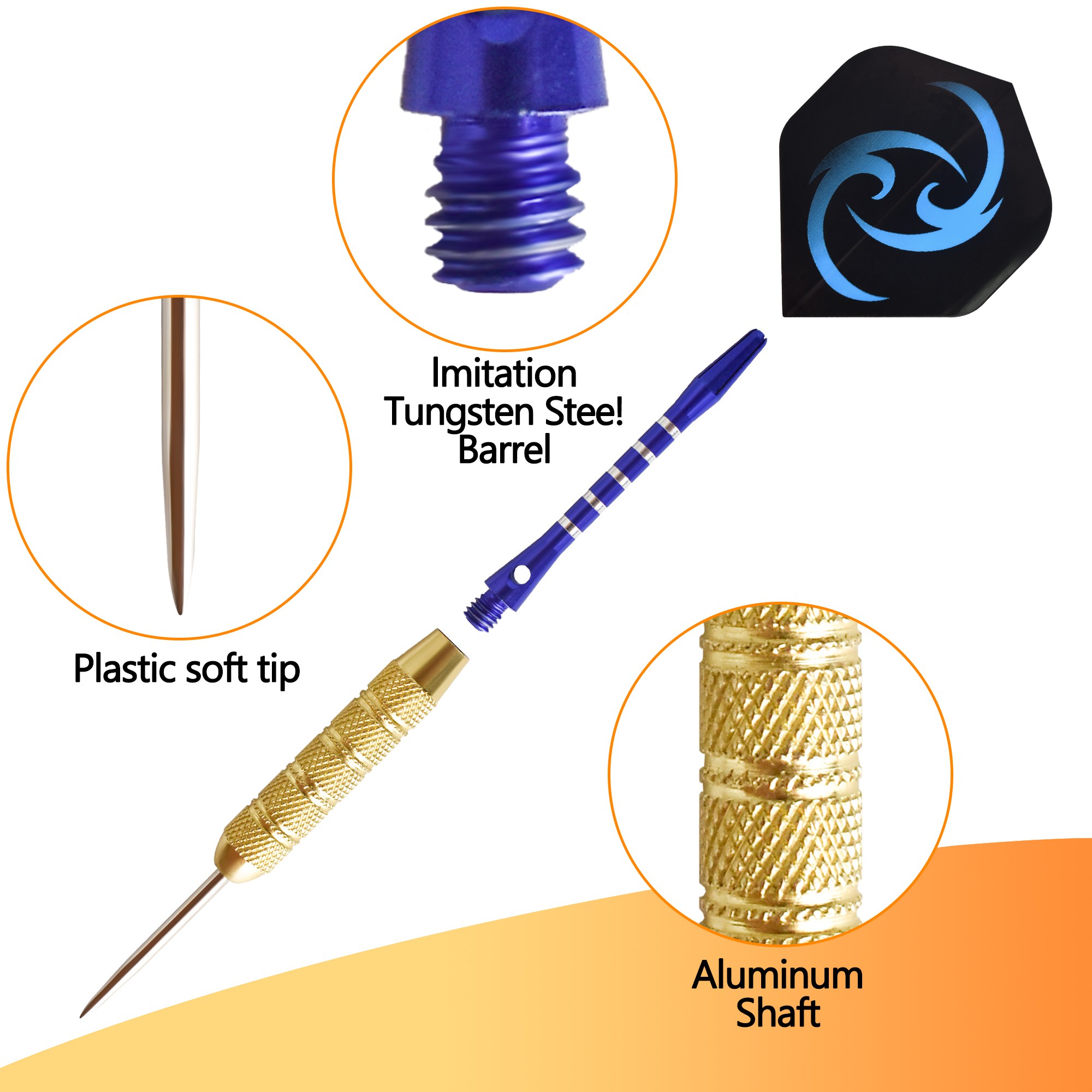 Tournament Steel Tip Darts