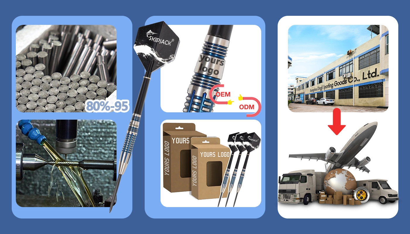 tungsten darts factory