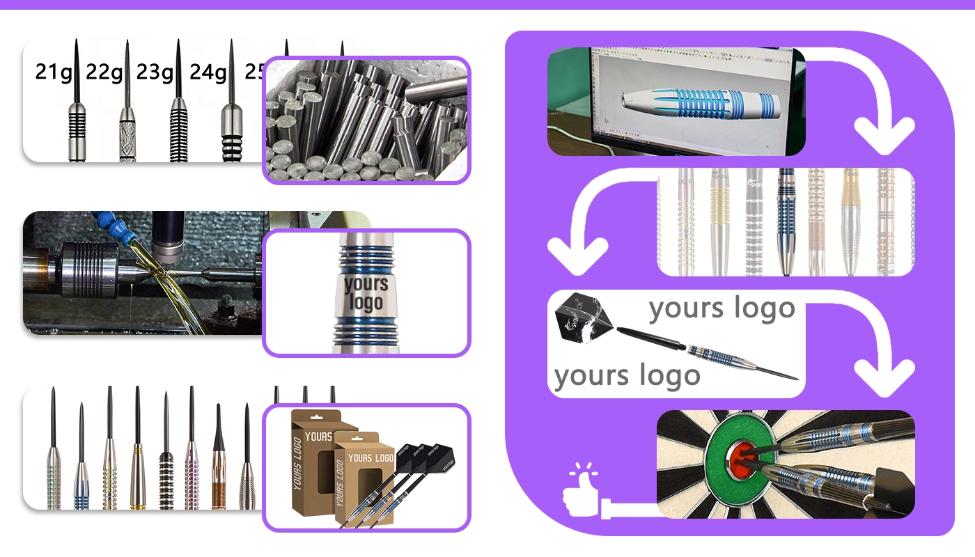 tungsten darts manufacturers