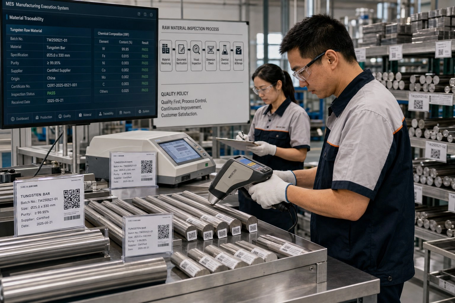 tungsten sourcing
