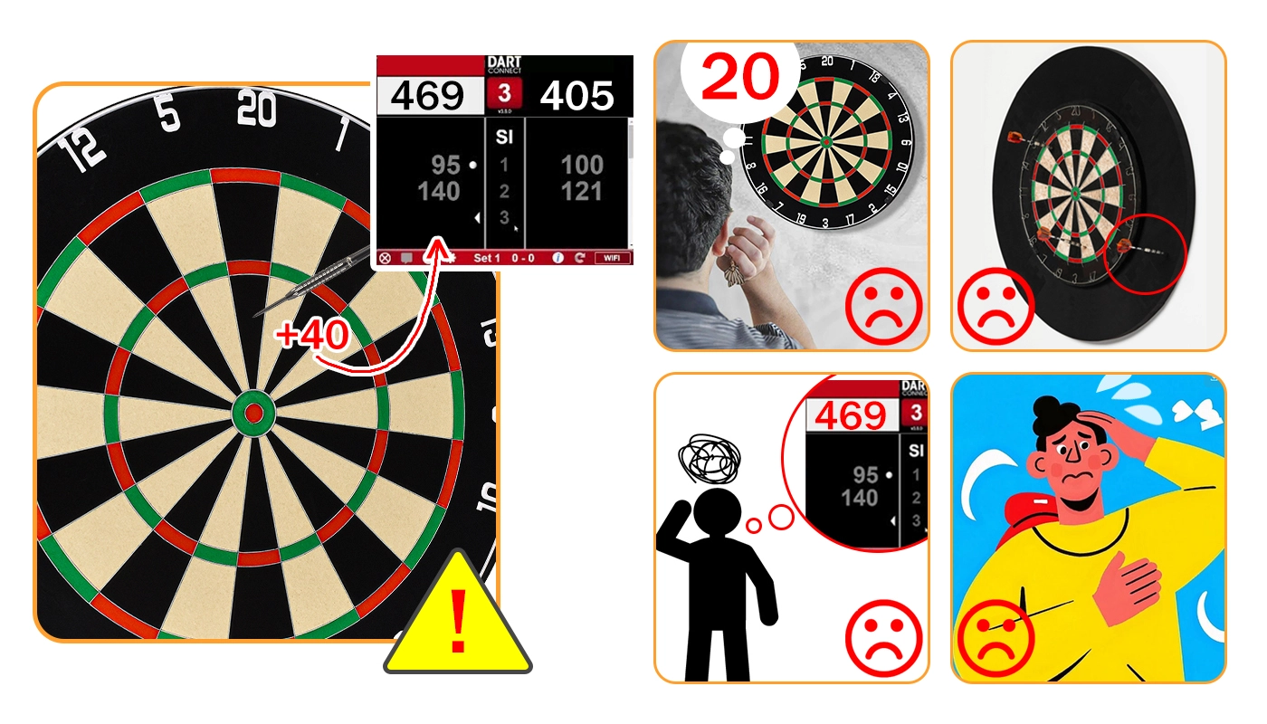 What does busting mean in darts