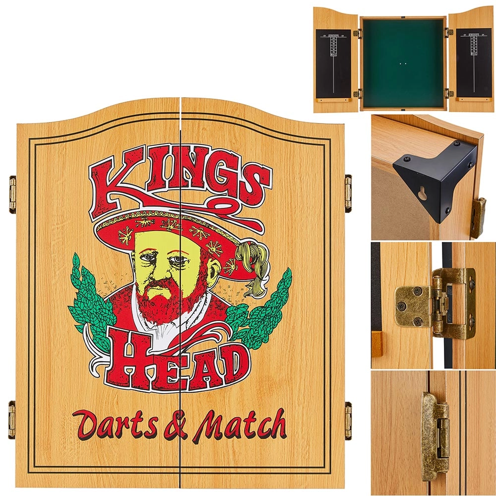 Wholesale Customized Pattern MDF Dart Board cabinet with Scoreboard