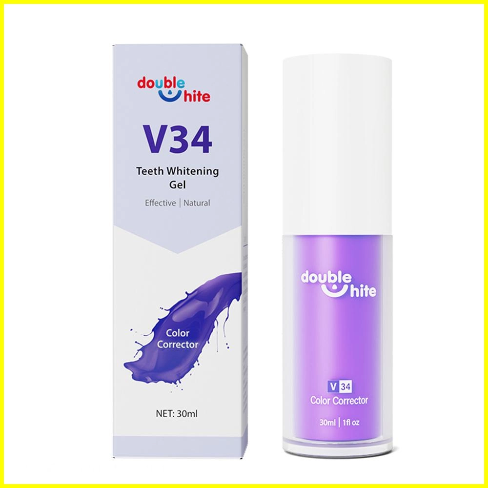 V34 Color Corrector Purple Toothpaste - Double White