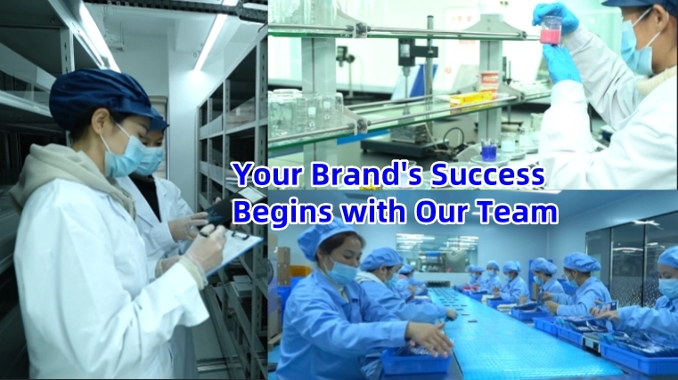 teamwork - Double White Manufacturing team working in a clean, modern factory. - Double White