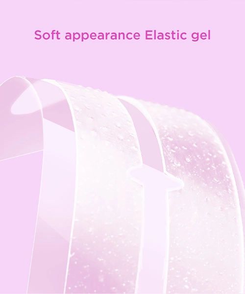 Soft appearance Elastic gel