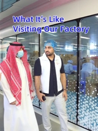 Customer-visit-the-factory-cover - Double White Visitors tour a factory - Double White
