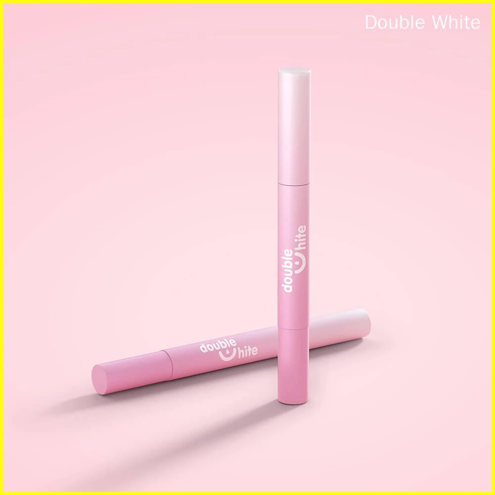 Double White Teeth Whitening Gel Pens. The easy and convenient way to whiten your teeth.