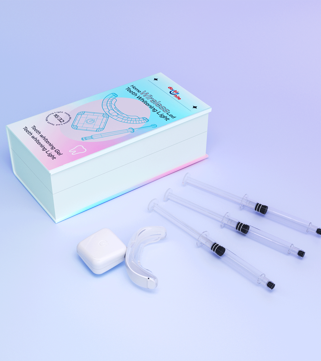 Kits de clareamento dental LED para casa 3