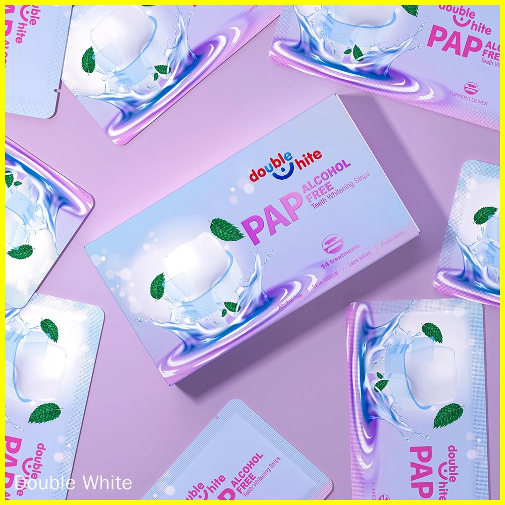 Avaliação das tiras de clareamento dental Equate - Double White