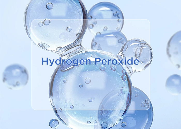 Formule de blanchiment dentaire à base de peroxyde d'hydrogène et bandelettes de gel - Double White